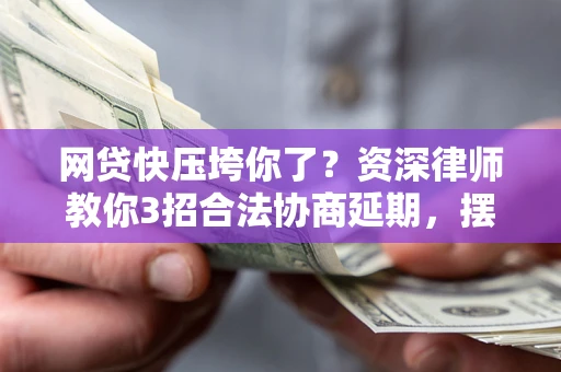 武汉网贷快压垮你了？资深律师教你3招合法协商延期，摆脱暴力催收！