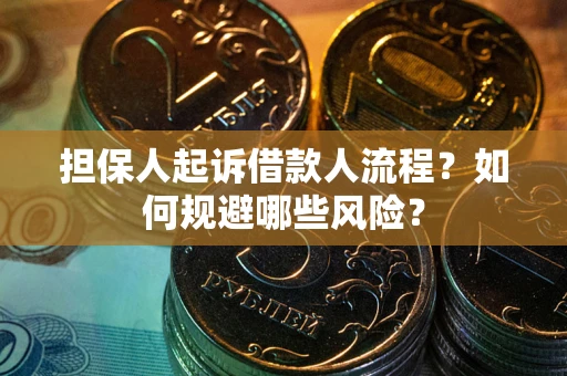 武汉担保人起诉借款人流程？如何规避哪些风险？