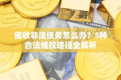 武汉催收非法债务怎么办？5种合法维权途径全解析
